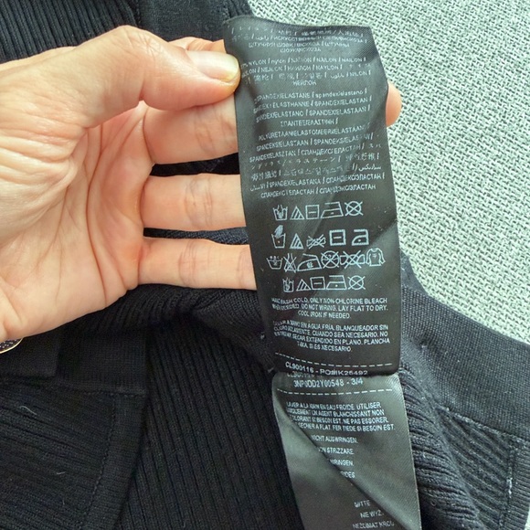 Guess by Marciano Black Sweater with Copper Buttons - Picture 7 of 16